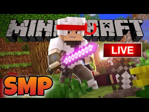 Playing In New Smp 🛑live #mcpe #minecraft #smp #live