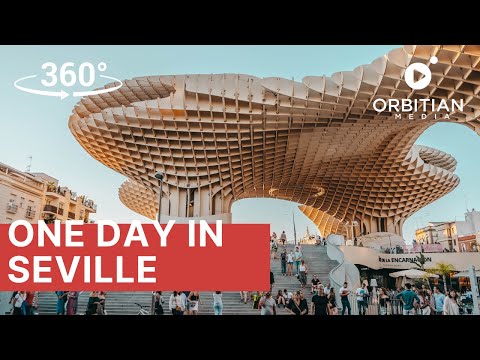 One Day in Seville Trailer - VR/360° guided city tour (8K resolution)