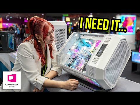 My New Favorite Case! Thermaltake Booth Tour Computex 2024