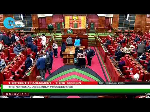 LIVE: DP Gachagua Impeached National Assembly proceeding