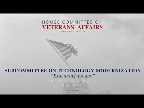 Subcommittee on Technology Modernization Oversight Hearing