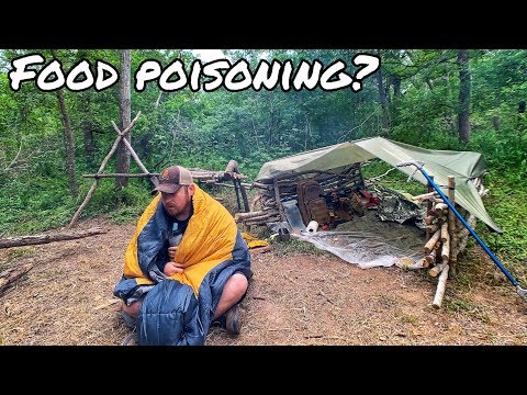 Food Poisoning in the Wild - Man Down! This is What Happened - Day 9 of 12