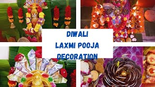 Diwali Laxmi Puja Decoration/Diwali  Decoration/Laxmipooja Decoration