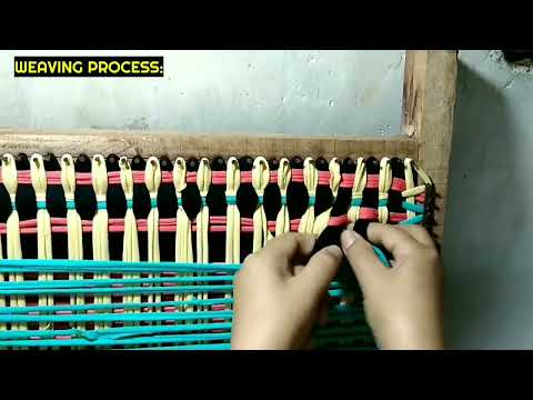 COMPLETE TUTORIAL IN DOORMAT MAKING/Paano Gumawa ng BASAHAN by ANAK BUKID #stringdoormat #basahan