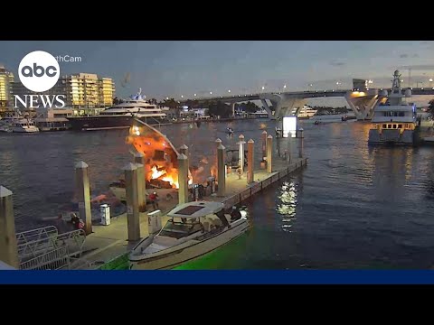 1 dead, several injured after boat explosion in Florida