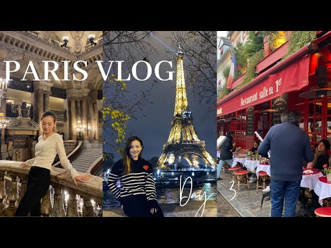 【VLOG】パリでエッフェル塔やっと見れた！フランス最終日🇫🇷