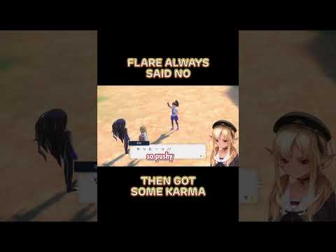 Flare didn't want to be Nemona's rival  [ Hololive Clips English Sub Vertical Video ]