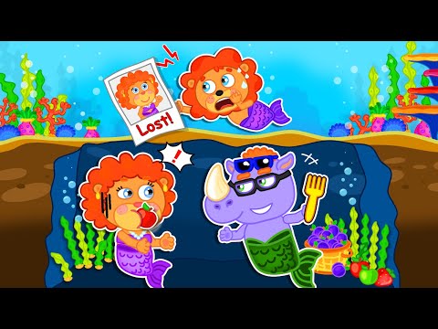 LionET | Baby, Mommy Is Here! Mom Got Lost! Rescue Mommy  | Cartoon for Kids