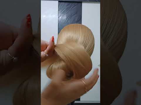 Big bun without any hair tool #hairstyletutorial #shortsvideo #hairstyle