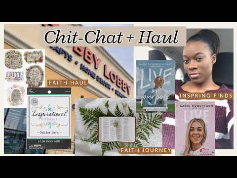 My Christian Journey + Faith Based Haul | Growing in Faith & Favorite Finds