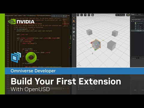 Build Your First Omniverse Extension with OpenUSD