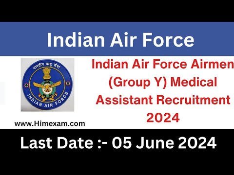 इंडियन एयर फोर्स में न्यू वैकेंसी निकली ऑनलाइन आवेदन करें 2024 #indianairforce #airforce #viralvideo