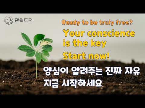 양심이 알려주는 진짜 자유,  지금 시작하세요 | Ready to be truly free? Your conscience is the key. Start now! (영어 자막)