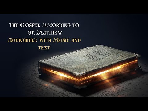 Bible Reading Audio | New Testament |  Gospel of Matthew