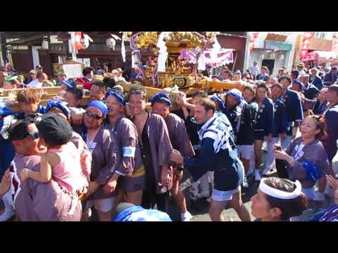 八重垣神社祇園祭　神輿連合渡御　2018.8.5