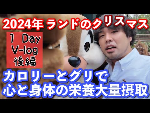 【ディズニーランド】クリスマス・スニーク日 1Day Vlog 後編