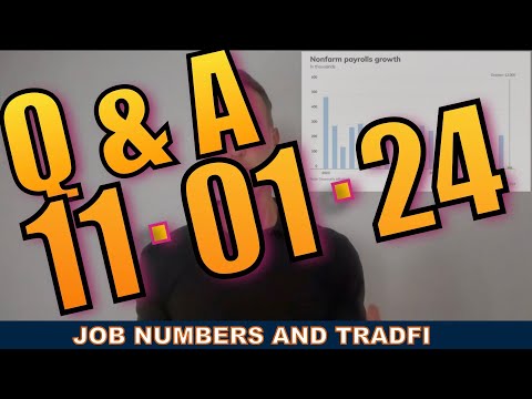 Q&A - JOB NUMBERS PLUMMET, ETH L2 SEC LAWSUIT, BITCOIN FLOWS EXCEED GOLD.