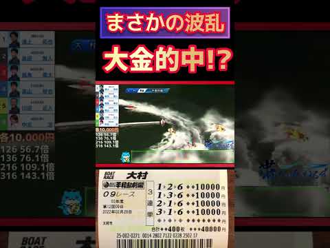 【万張り勝負】幸運の女神が微笑んだ！と思いきや【競艇・ボートレース】