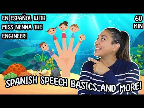 Learn Speech Basics, Songs and more! All in Spanish with Miss Nenna the Engineer | En Español