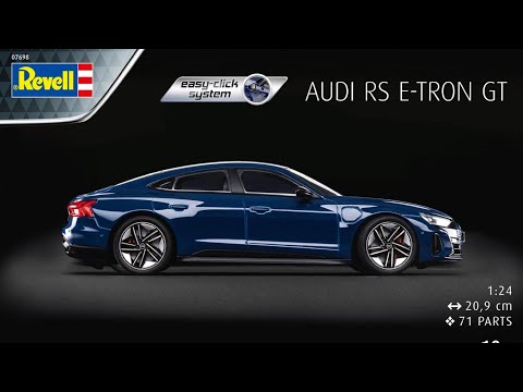 Revell Audi E-Tron GT Easy Click Kit |  Whats In The Box