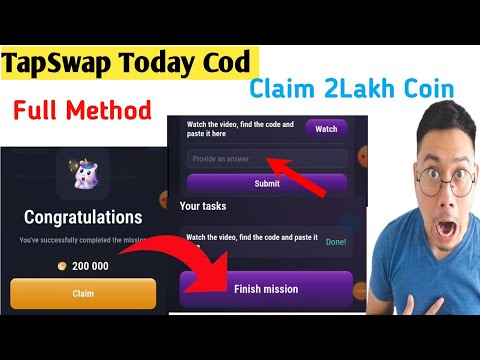 Tapswap Video Cod | Today Tapswap Cod 12 july