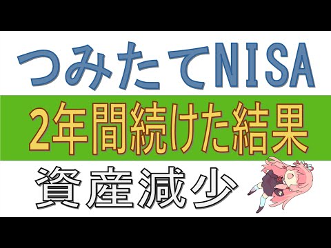 投資初心者のつみたてNISA　2年の運用結果