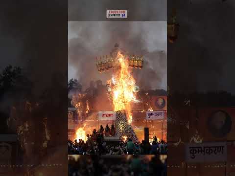 दशहरा पर्व पर पहुंचे नरेंद्र मोदी और द्रौपदी मुर्मू जी || Dasahara festival history #dasahra #ram