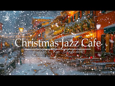 Winter Coffee Jazz ❄️ Light Jazz Music and Snowfall Ambience for Luxury Cafe☕ #1