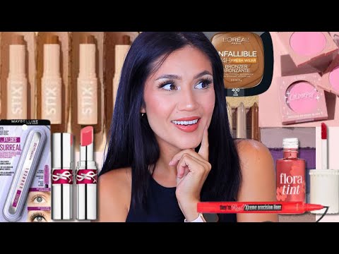 TESTING NEW MAKEUP II ysl , colourpop , benefit & more!!