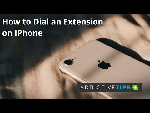 #shorts how to dial an extension on iPhone 📞