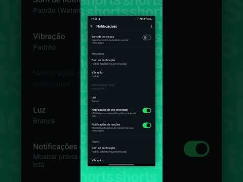 MEU WHATSAPP ESTÁ SEM SOM #Android #WhatsApp #Dicas