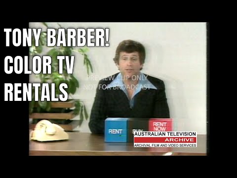 TONY BARBER - STEELE'S COLOR TV RENTALS - 1977