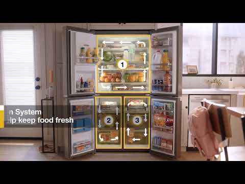 Whirlpool®  36-Inch Counter Depth 4 Door Refrigerator with Ice Maker in Door - Product Overview