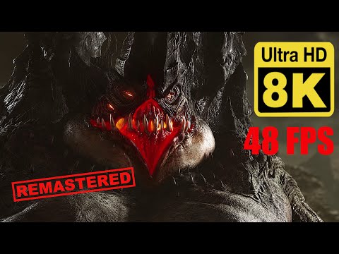 Diablo III Black Soulstone Cinematic 8K 48 FPS (Remastered with Neural Network AI)