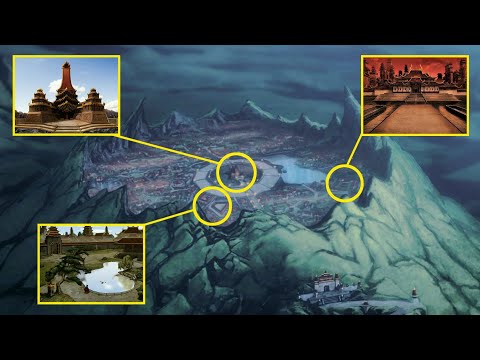 Mapping the Fire Nation's Capital Island 🔥 | Avatar: The Last Airbender