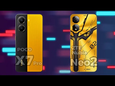 POCO X7 Pro vs ZTE Nubia Neo 2 gaming phone comparison