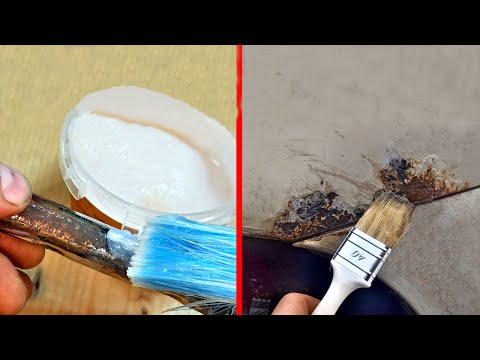 A product that removes rust! DIY in the garage