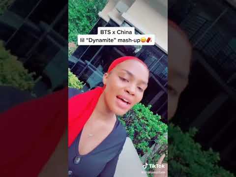 BTS & China Anne McClain - Dynamite (Mash-Up) | Via TikTok