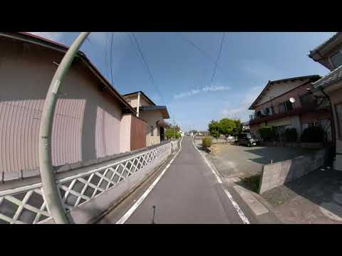 【4K 伊豆 散歩】ぶらり伊豆半島　静岡県賀茂郡松崎町　街ねり歩き　なまこ壁の街