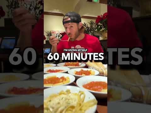 Pro Eater Vs. Endless Pasta At Olive Garden!