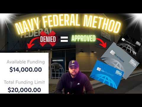 NAVY FEDERAL Method: $50,000 Approvals & Never Denied 💳 | Credit Hack