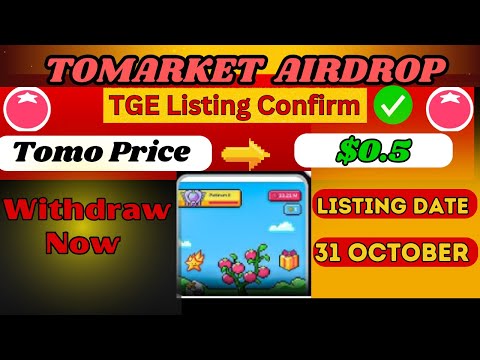 Tomarket $TOMA Token Airdrop Claim | Tomato 🍅 Airdrop Criteria | Tomarket price prediction snapshot