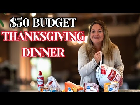 Budget-Friendly Thanksgiving: Full Meal Under $50