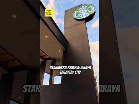 STARBUCKS RESERVE #starbucks #coffee #tagaytay #philippines #relaxing #short #shorts #shortsfeed