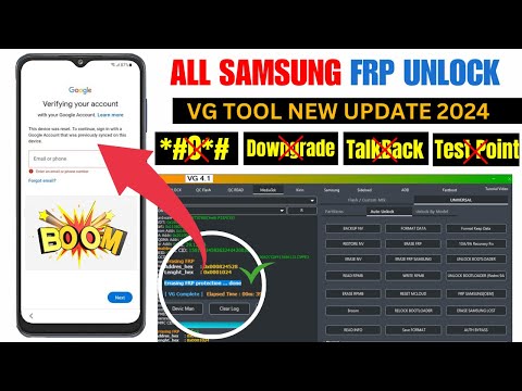 All Samsung FRP Unlock 2024 ADB Enable Fail, Android 11-12-13-14 FRP Bypass Tool