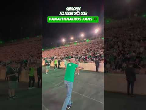 AMAZING Panathinaikos Fans!!! #panathinaikos #fans #παο #παναθαηναϊκοσ #παναθηναικοσ #greece #athens