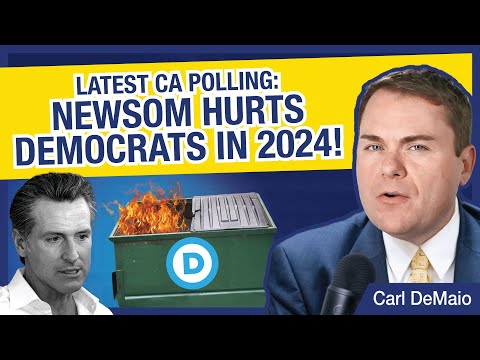 Latest CA Polling: Newsom Hurts Democrats in 2024!