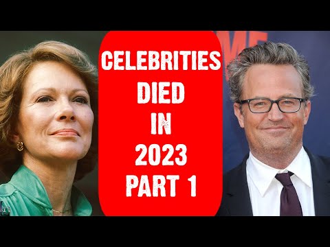 Stars who died in 2023 | Part 1 | Matthew Perry | Suzanne Shepherd | Rudolph Isley |