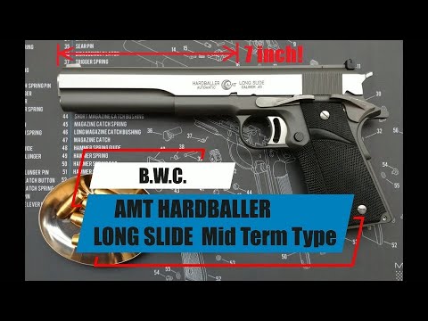 ToyGunﾓﾃﾞﾙｶﾞﾝ発火【B.W.C. AMT ハードボーラー ロングスライド 中期型】の発火