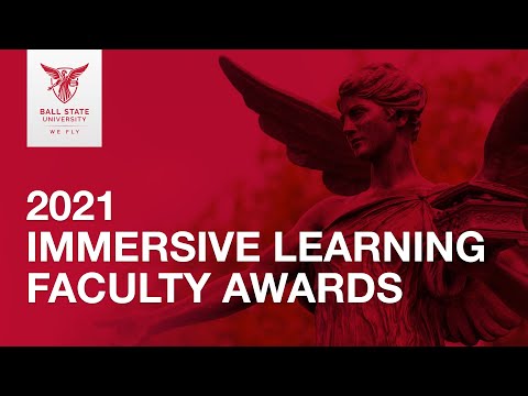 2021 Immersive Learning Faculty Awards